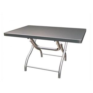 Bàn xếp vuông inox