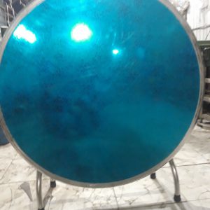 Bàn tròn bông quata