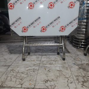 Bàn vuông cao cấp inox 304, 60x100x75, dày 1 ly