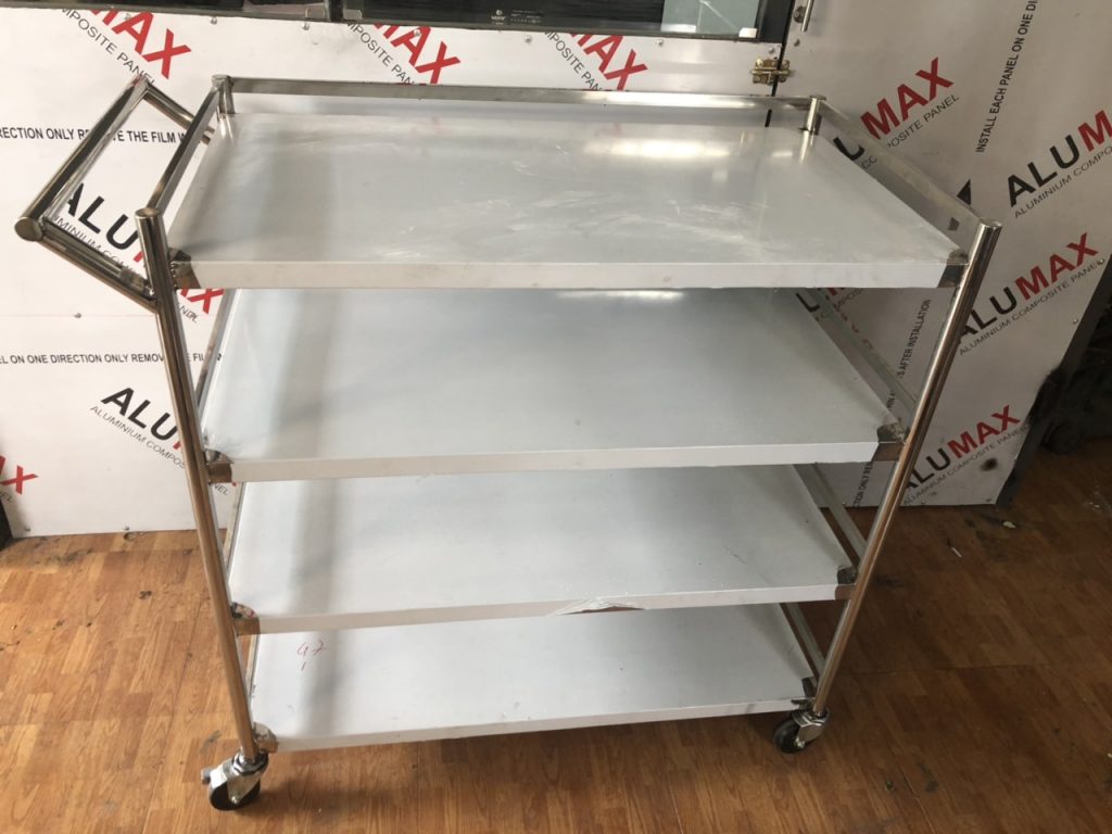 kệ inox để chén bát cho quán ăn nhà hàng