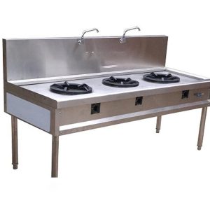 Bếp hầm công nghiệp 3 hố