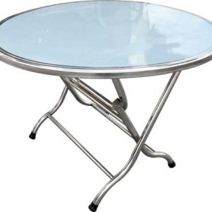 Bàn tròn inox sus 201,1m2 cạnh tròn