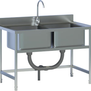 Chậu rửa công nghiệp 2 hố