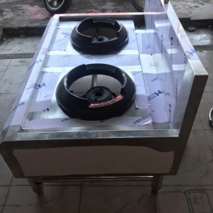 Bếp á inox 2 họng