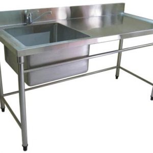 Chậu inox 1 hộc 11582