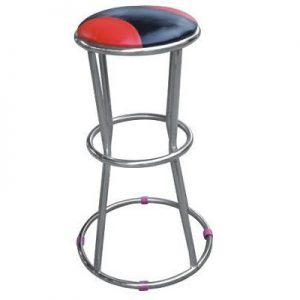 Ghế inox tròn bọc nệm