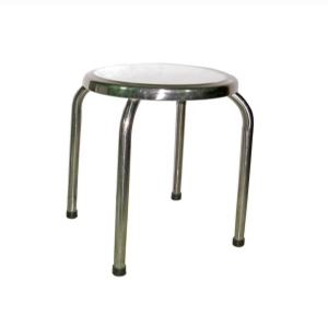 Ghế đẩu inox, phi 25
