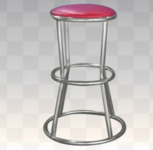 Ghế đon quầy cao inox 11517
