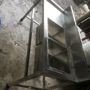 Chậu rửa 2 hố có bàn 11684