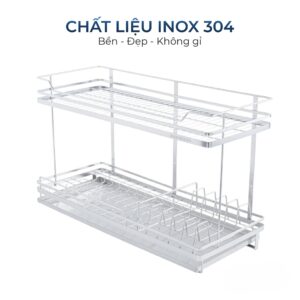 kệ inox công nghiệp cho bếp nhà hàng tại hcm
