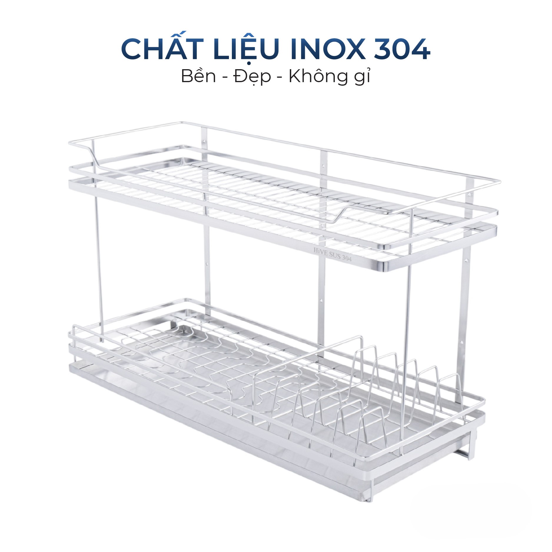 kệ inox công nghiệp cho bếp nhà hàng tại hcm 