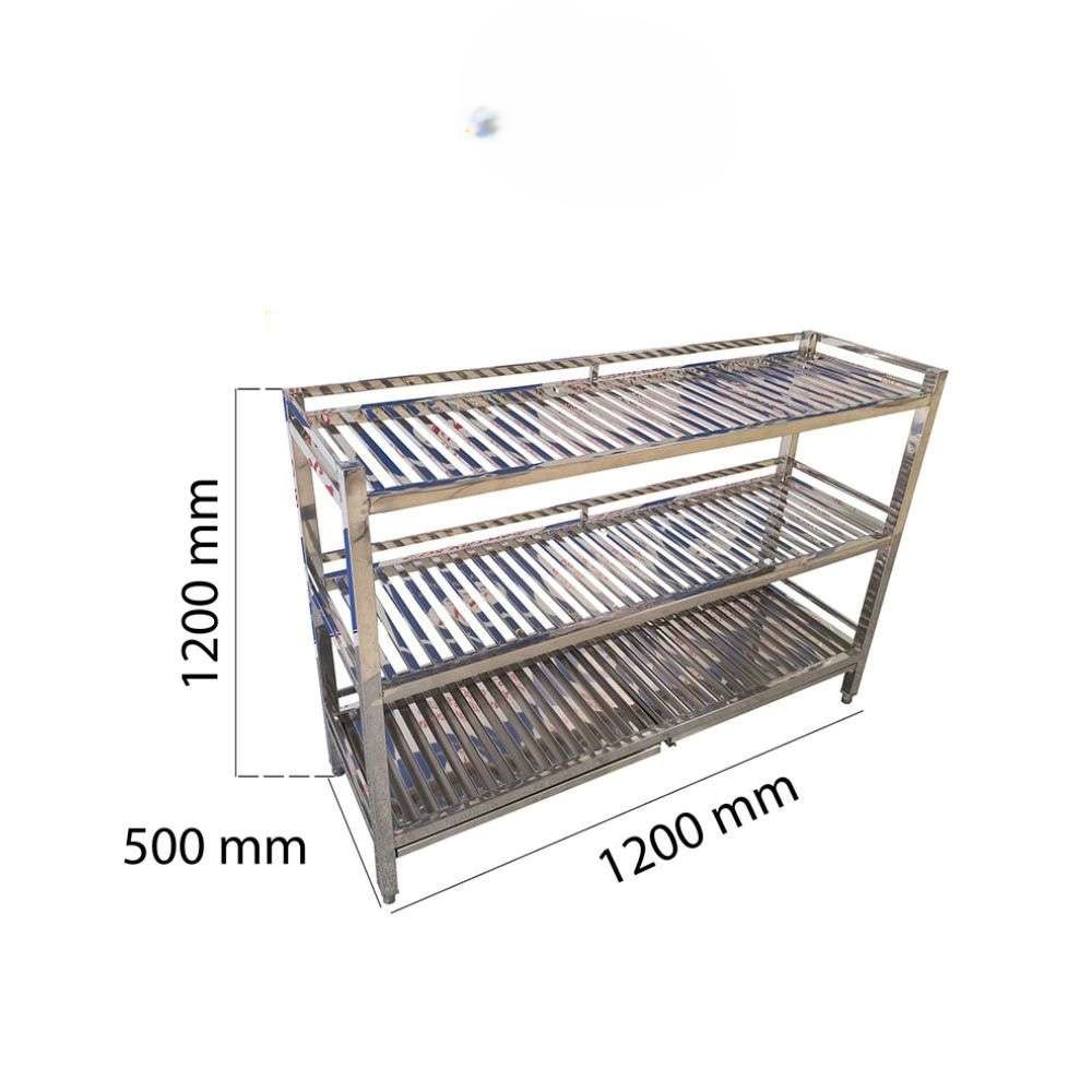 gia công kệ inox treo tường theo yêu cầu
