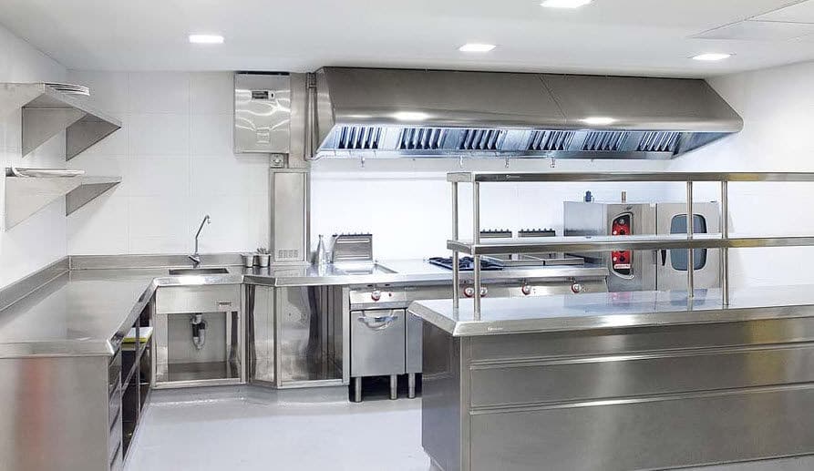 đơn vị thi công bếp inox nhà hàng trọn gói